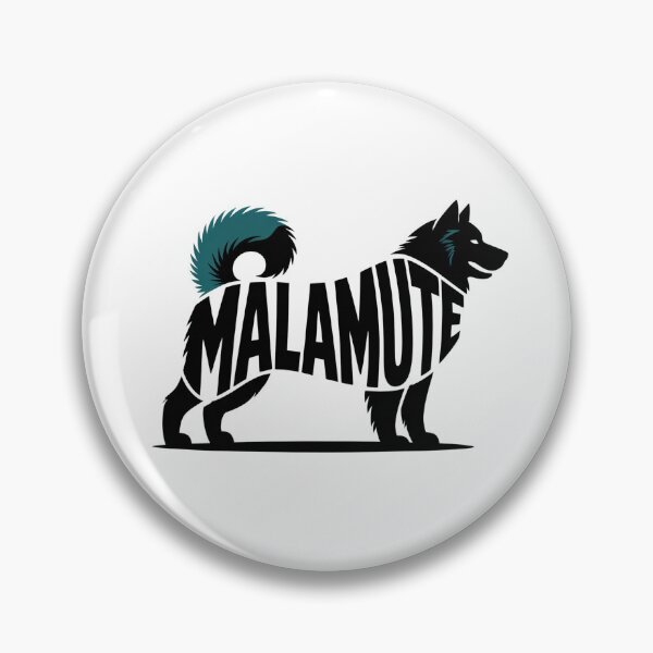 Item preview, Alaskan Malamute Silhouette designed and sold by TheAnimalZ00.