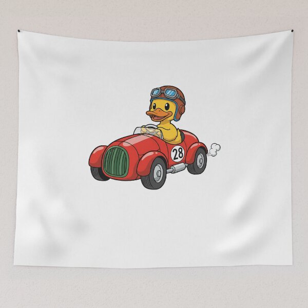 Item preview, Racing Duck Cartoon designed and sold by k3rstman1.