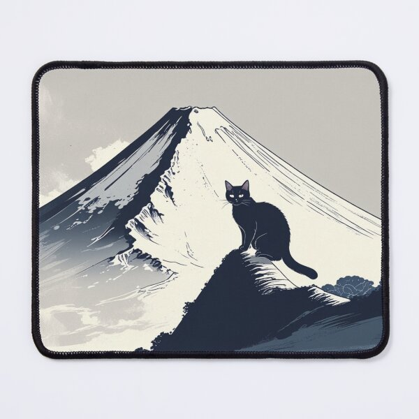 Item preview, Silent Watcher of Mount Fuji designed and sold by LEO'S CREATURE れおずくりーちゃー.