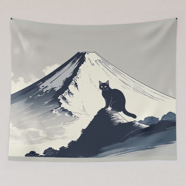 Item preview, Silent Watcher of Mount Fuji designed and sold by LEO'S CREATURE　れおずくりーちゃー.