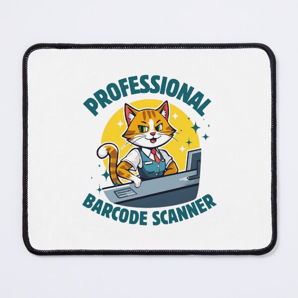 Item preview, Funny Cat Professional Barcode Scanner designed and sold by yuki-hana.