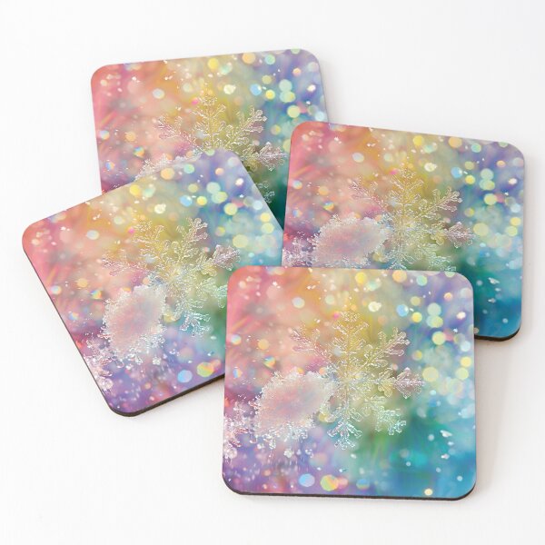 Item preview, Vibrant Snowflake designed and sold by bubblyrainbow.