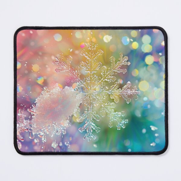 Item preview, Vibrant Snowflake designed and sold by bubblyrainbow.