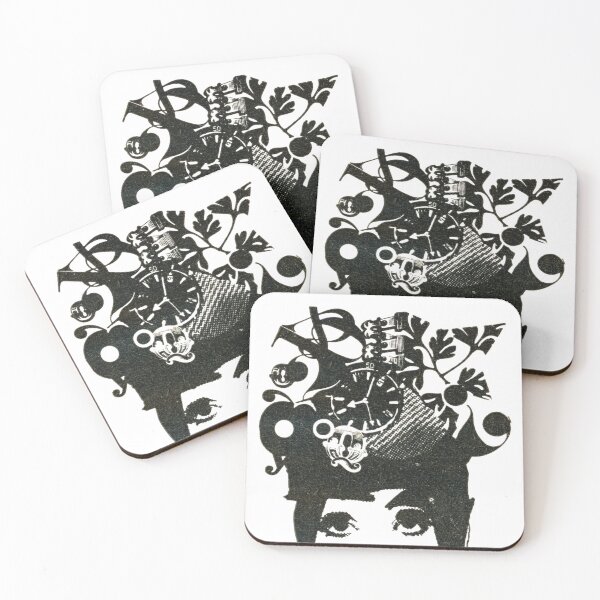 Item preview, Time Goddess Retro Mod Girl MCM Graphics designed and sold by The Sticker Bureau.