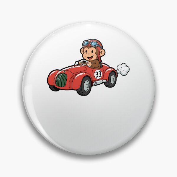 Item preview, Red Racing Monkey designed and sold by k3rstman1.
