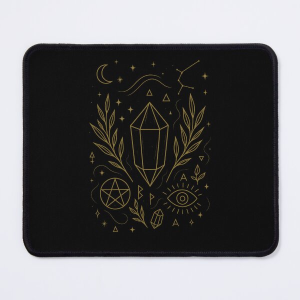 Item preview, Occult Crystal Botanical Witchcraft designed and sold by HoloInverse.