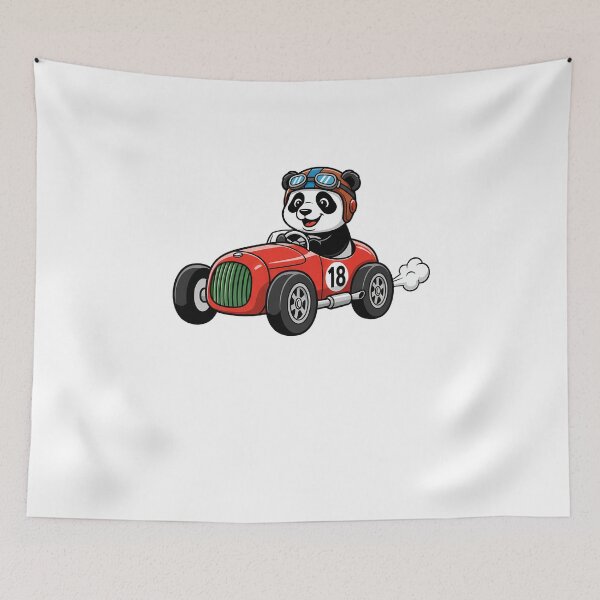 Item preview, Panda Race Car designed and sold by k3rstman1.