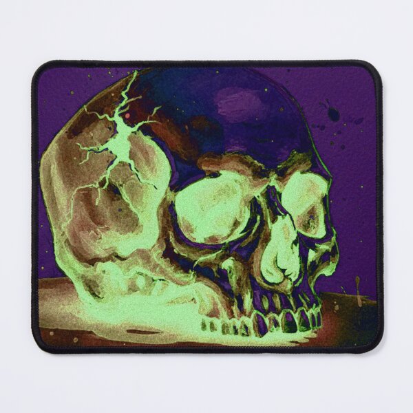 Item preview, Broken Bone- Skull Illustration designed and sold by Ignorante.