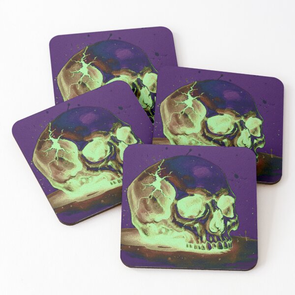 Item preview, Broken Bone- Skull Illustration  designed and sold by Ignorante.