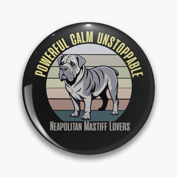 Item preview, the Neapolitan Mastiff—big, strong, and determined designed and sold by ziiyou.