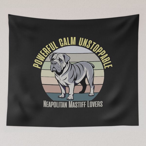 Item preview, the Neapolitan Mastiff—big, strong, and determined designed and sold by ziiyou.
