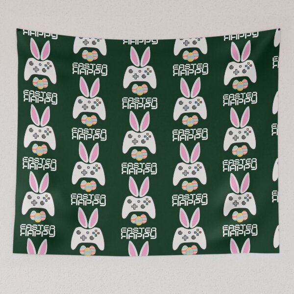 Item preview, Bunny game happy Easter designed and sold by claudiaCaton.