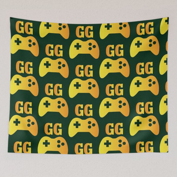 Item preview, Design for gamers with word GG  designed and sold by claudiaCaton.