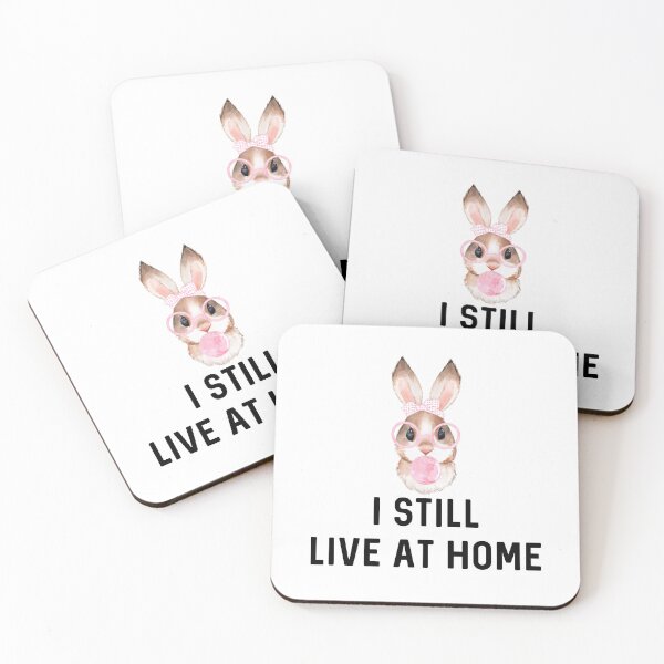 Item preview, Still Live At Home Rabbit Mother's Day Sassy Easter Bunny Gift Rabbits Lover Birthday designed and sold by DogLover332.