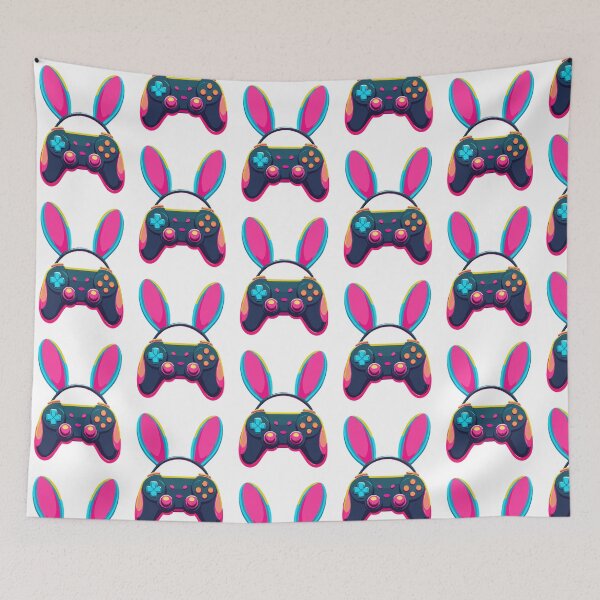 Item preview, Easter Bunny Gamer &amp_ Gaming Streetwear Iconic designed and sold by claudiaCaton.