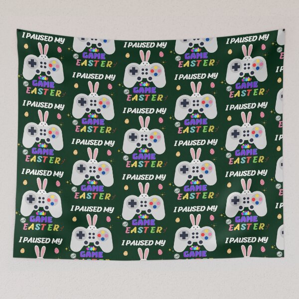 Item preview, Easter Day boys kids men Bunny gamer Egg funny gaming designed and sold by claudiaCaton.
