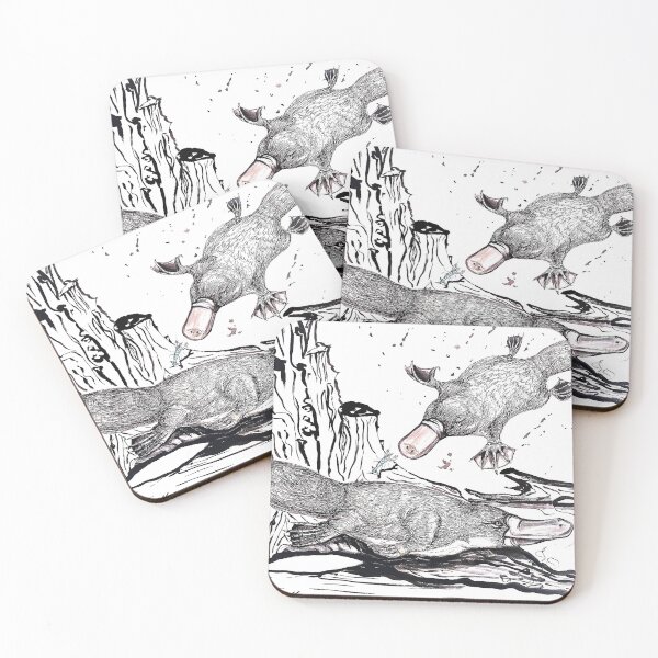 Item preview, Platypus Creek designed and sold by Liz HL Art Shop.