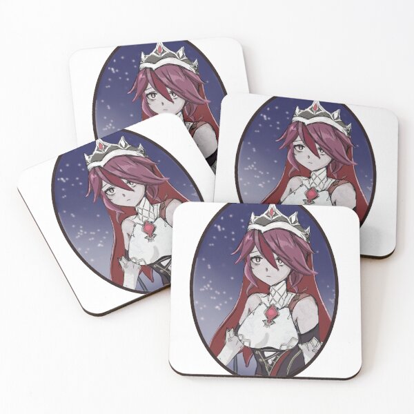 Item preview, Rosaria Genshin Impact Fan Art Sticker – Anime Style Digital Drawing designed and sold by Welc0met0japan.