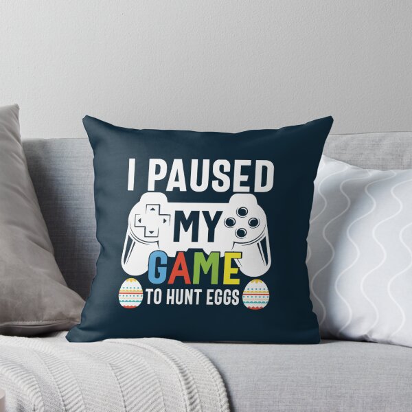 Item preview, Funny Easter Quote I Paused My Game To Egg Hunt Cool Gamer designed and sold by claudiaCaton.