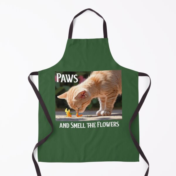 Item preview, Paws and Smell the Flowers Cat Rescue designed and sold by Sachie's Studio.