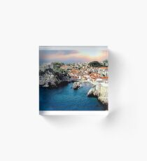 From Dubrovnik's wall Acrylic Block