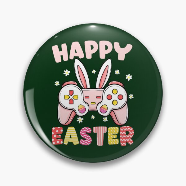 Item preview, Happy Easter Day Video Game Controller Bunny Gamer designed and sold by claudiaCaton.