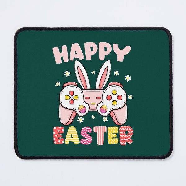 Item preview, Happy Easter Day Video Game Controller Bunny Gamer designed and sold by claudiaCaton.