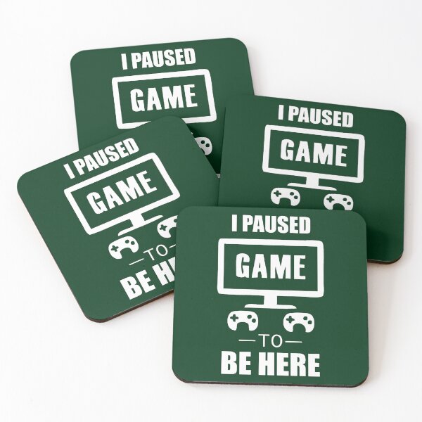 Item preview, I paused my game to be here designed and sold by claudiaCaton.