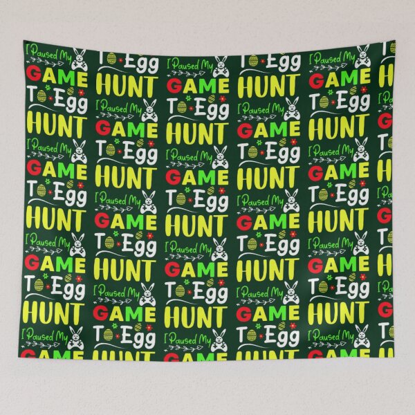Item preview, i paused my game to egg hunt Oversized  designed and sold by claudiaCaton.