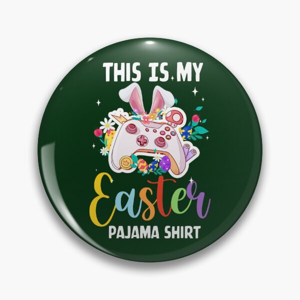 Item preview, This Is My Easter Pajama Game Control Basket Gaming designed and sold by claudiaCaton.