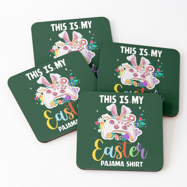 Item preview, This Is My Easter Pajama Game Control Basket Gaming designed and sold by claudiaCaton.