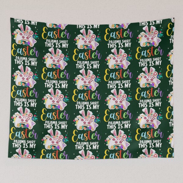 Item preview, This Is My Easter Pajama Game Control Basket Gaming designed and sold by claudiaCaton.