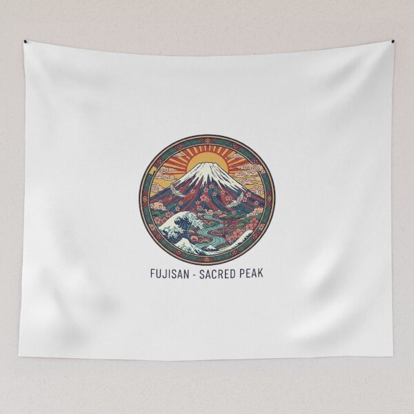 Item preview, FUJISAN SACRED PEAK designed and sold by likbatonboot.