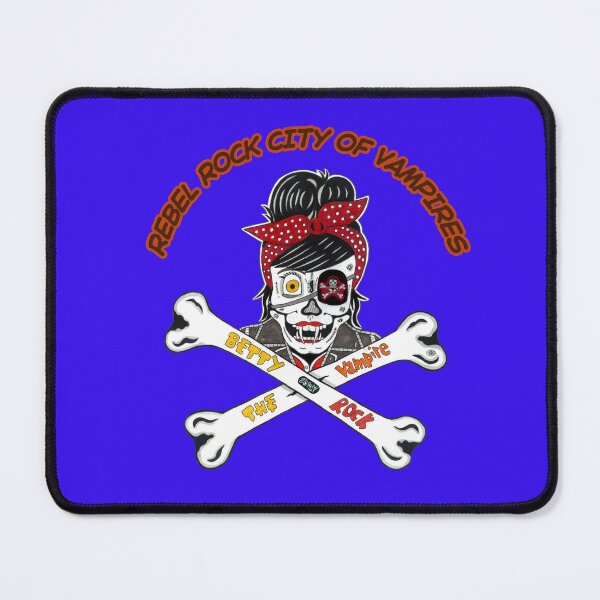 Item preview, BETTY ROCK THE VAMPIRE , designed and sold by BCBurnings.