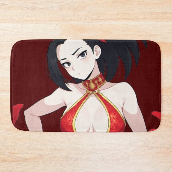 Item preview, Majestic Crimson Carnival Queen - Red and Gold Festive Anime Art designed and sold by Jimakmo.