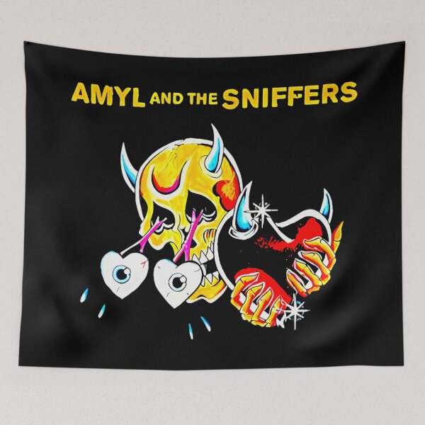 Item preview, Yellow Silhouette Singer Face And Typography designed and sold by persephalette.