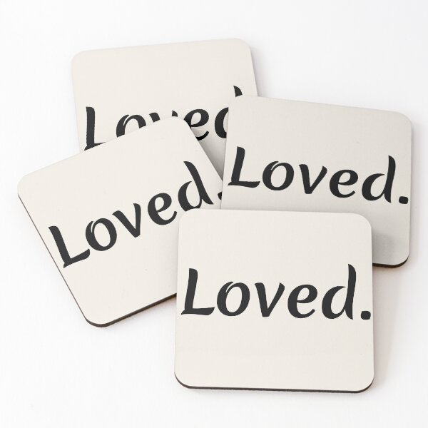 Item preview, Loved Minimalist Faith Statement designed and sold by StillTrustingCo.