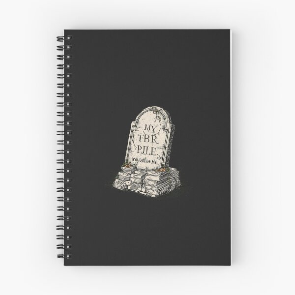 Item preview, My TBR Pile Will Outlive Me | Booktok Dark Academia Tombstone designed and sold by VENOHA.