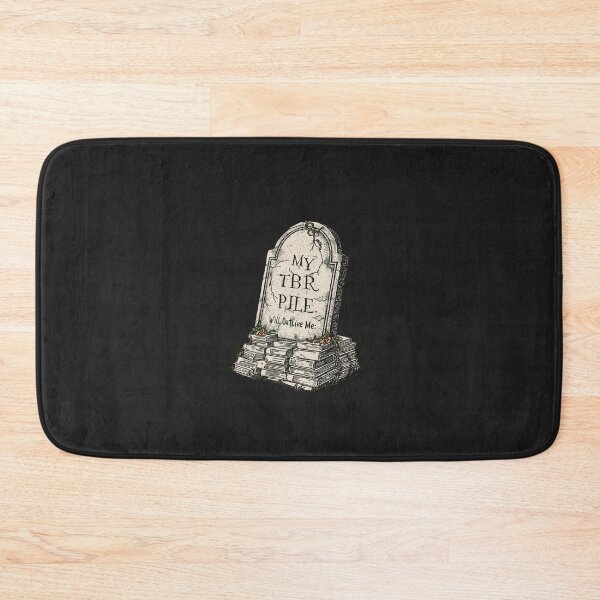 Item preview, My TBR Pile Will Outlive Me | Booktok Dark Academia Tombstone designed and sold by VENOHA.
