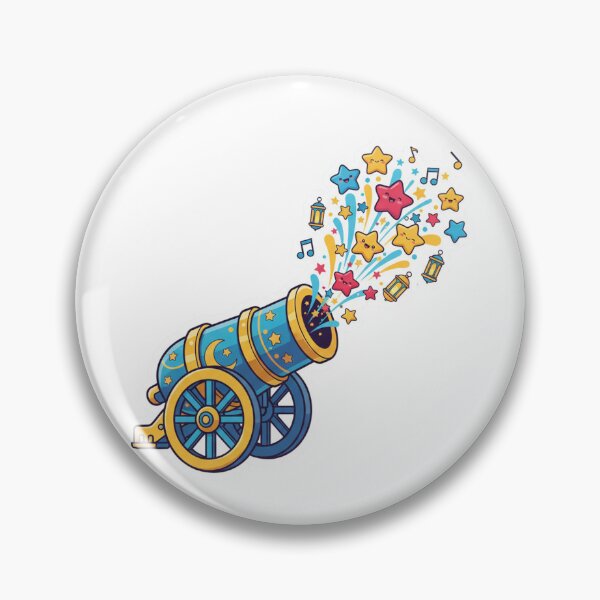 Item preview, Celebrate the joy of Iftar with this cute magical cannon designed and sold by RonyMady.