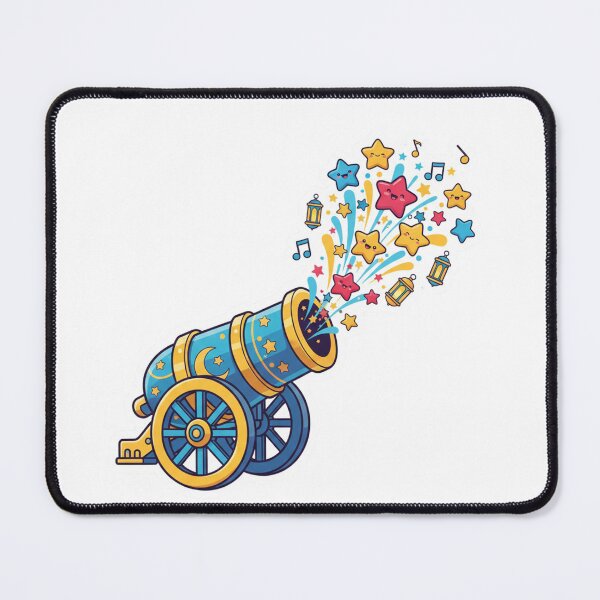 Item preview, Celebrate the joy of Iftar with this cute magical cannon designed and sold by RonyMady.