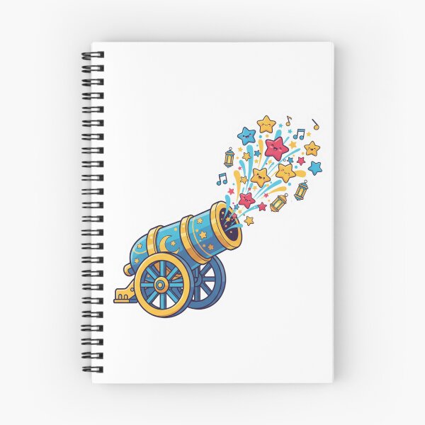 Item preview, Celebrate the joy of Iftar with this cute magical cannon designed and sold by RonyMady.
