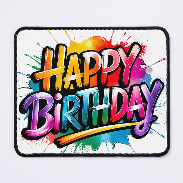 Item preview, Happy birthday colorful designed and sold by Auravera Designs.