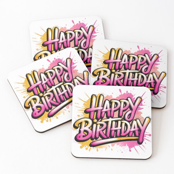 Aperçu de l'œuvre Bon anniversaire créée et vendue par Auravera Designs.