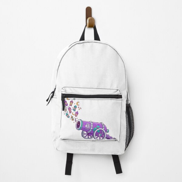 Item preview, Colorful Ramadan Cannon with Lanterns and Stars Sticker designed and sold by RonyMady.