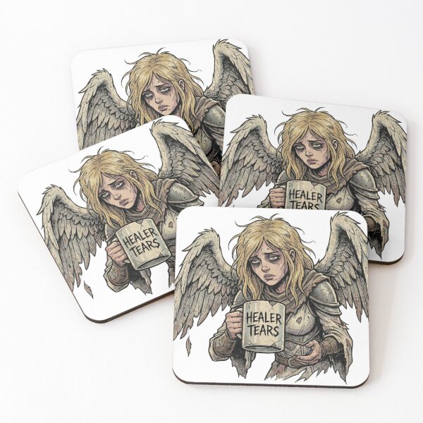 Item preview, Healer Tears - Funny MMORPG Gamer Coffee Mug & Sticker designed and sold by MaxsLootDrop.