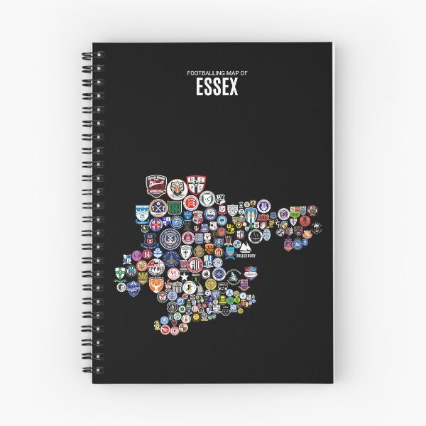 Item preview, Mens Footballing Map of Essex designed and sold by Footy-Maps.