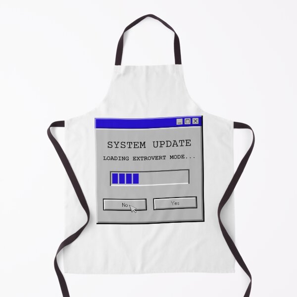 Item preview, Loading Extrovert Mode Retro System Update Pop-up designed and sold by AVO-SOURCE.