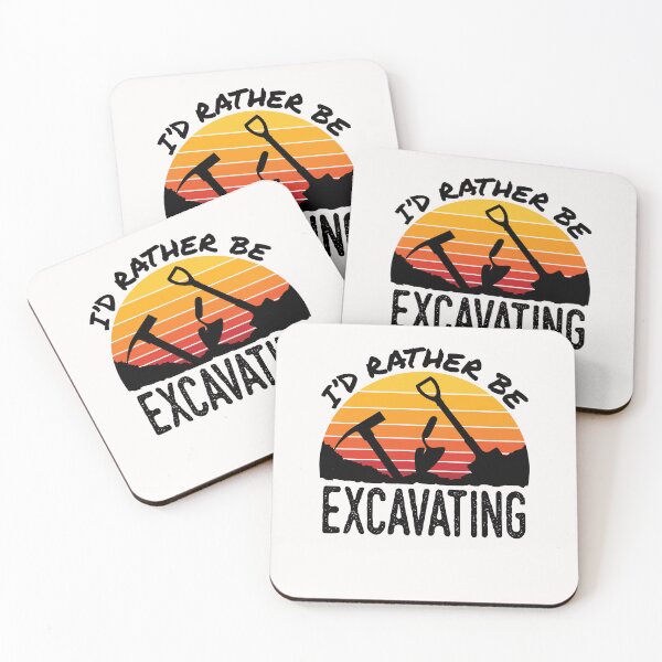 Item preview, I'd Rather Be Excavating Funny Archaeology Dig designed and sold by jaygo.