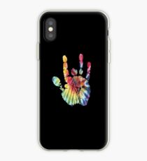 Tie Dye Jerry Hand iPhone Case
